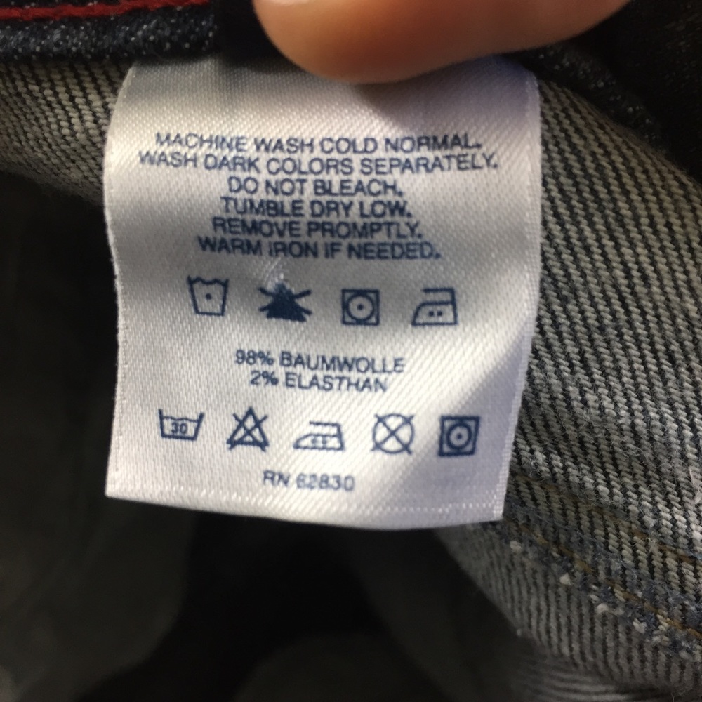 Land End Blue Chic High Rise Flare Jeans B-2 - Picture 6 of 6